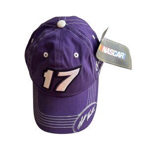 NASCAR Roush Fenway Racing #17 Matt Kenseth Crown Royal Adjustable Purple Hat